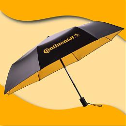 「經典黑膠折傘」