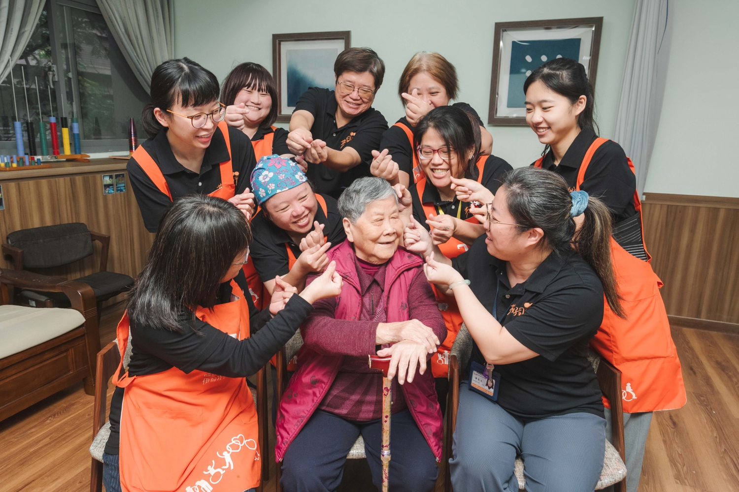 每個長輩都是伊甸的寶貝，一起快樂生活